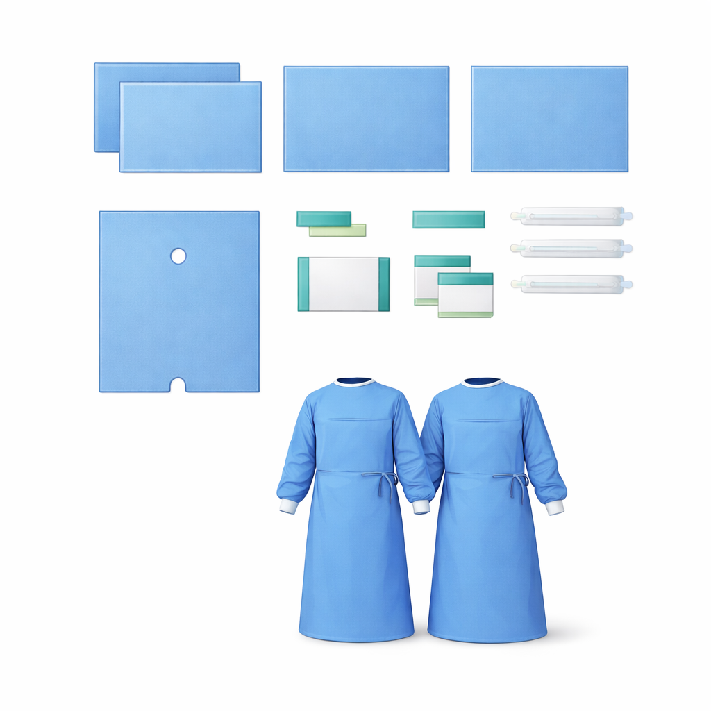 Steriles OP-Abdeckset Pack 2 M/L